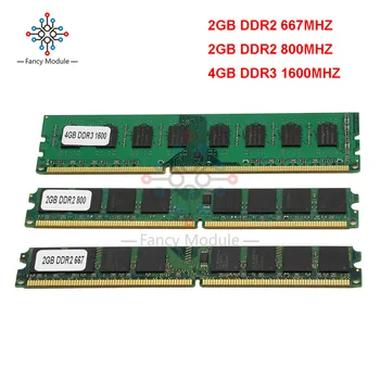 2 GB DDR2 667/800 Mhz 4 GB DDR3 1600MhzDIMM PC2-6400 240 Пин Памет Оперативна Памет За AMD Процесор, дънна Платка на Настолен компютър 800D2N6/2G