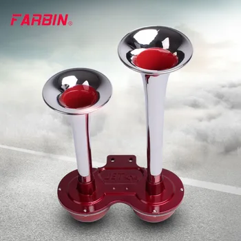 FARBIN 12 В 130дб Двойна Звукова Супер Силен Електрически Електромагнитен Клапан Автомобилен Въздушен Звук Високоговорител За Кола За Авто аксесоари