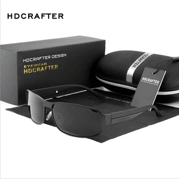 HDCRAFTER Модни Слънчеви Очила за Шофиране за Мъже, Поляризирани слънчеви очила с UV400 Защита, Брендовый Дизайн, Очила с Високо Качество, Oculos