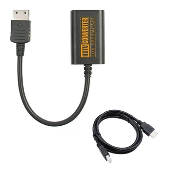 HDMI-съвместим конвертор-адаптер за конзоли Sega Dreamcast HDMI-съвместим / HD-Link Кабел за Dreamcast 480I, 480P, 576I