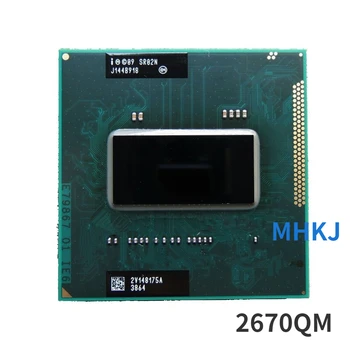 Intel Core i7-2670QM 2.2 Ghz 6 MB Конектор G2 Мобилен процесор Процесор i7-2670QM SR02N