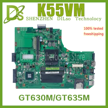 KEFU K55VM Такса За ASUS K55VM K55V k55 опция K55VJ дънна Платка на лаптоп K55VM PGA 989 GT630M/GT635M С 2 GB REV 2,2 на 100% Напълно Тестван