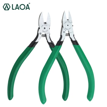 LAOA 5-Инчов Електрически Ножици Cr-V Диагонални Клещи Желязна Тел, Ножица за Медни Проводници С трудозатратной Пружина