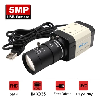 NEOCoolcam 5MP IMX335 Сензор HD с 2.8-12 мм Ръчно Варифокальный Увеличение с Висока Скорост 30 кадъра в секунда Мини Промишлена USB Уеб Камера PC Камера