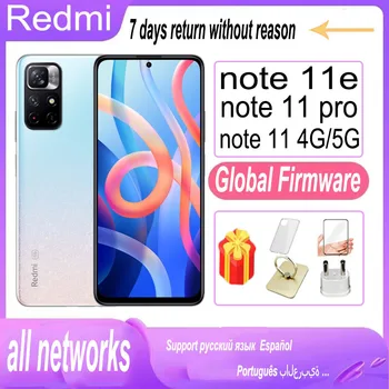 xiaomi redmi note 11 4G note 11 5G note 11e 5G note 11 pro глобалната версия на MIUI13 Смартфон MediaTek Dimensity 700 5000 mah