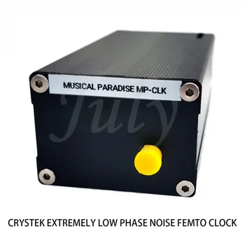 Външни фемтосекундные часовници MP-CLK CRYSTEK с ультранизким фазовым шум могат да се използват за актуализиране на часа дигитален аудиоисточника equipme