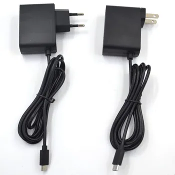 ЕС, САЩ Включете Домашен Пътен Стенен Източник на Захранване USB Type C Кабел-Адаптер За Зареждане от Ac Бързо Зарядно Устройство за Конзолата Nintend Switch NS Lite