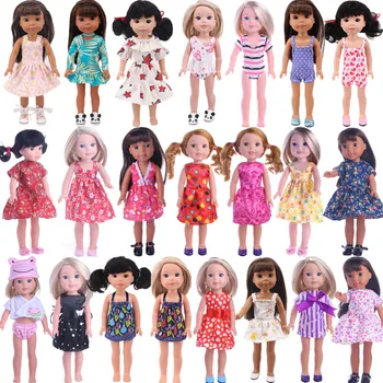 Куклено рокля, Нови модни популярни Елементи за 14,5 инча Wellie Wisher и 32-34 см Paola Reina, Аксесоари за кукольной дрехи, подаръци за момичета