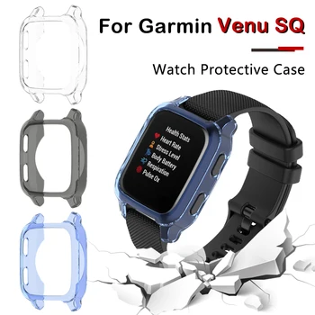 Мек Защитен калъф за Garmin Venu ПЛ, Висококачествен калъф за носене от TPU, тънък калъф-броня за Смарт часовници на Garmin Venu Пл Smartwatch