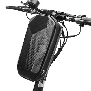 Най-новият Електрически Скутер на Предната Чанта Водоустойчива EVA Твърд Калъф Чанта Отразяваща Волана Подвесная Чанта За Съхранение Чанта За Электровелосипеда