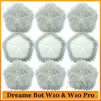 Подложка За Парцал Резервни Части За XiaoMi Dreame Bot W10 и W10 Pro Самопочистващ Робот Прахосмукачка И Въже Аксесоари Прахосмукачка Кърпа За Парцал