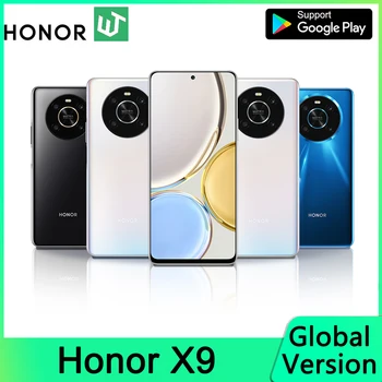 Смартфон HONOR X9 Android 11 8G 12G 66W SuperCharge батерия 4800 mah, честота на обновяване на екрана 90 Hz, 6,81 