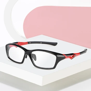 Спортни слънчеви очила и очила с Пластмасови Рамки за Очила за очите с пълна Рамки Унисекс Недалновидни Очила с кутия пролетта Панти