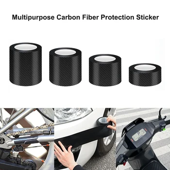 Стикер за Защита на Рамката на Велосипеда Трайни Защитни Стикери от карбон за Автомобил, Мотоциклет МТБ Аксесоари за Предпазване на Мотора